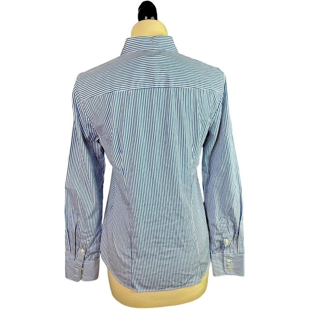 J. Crew Stretch Perfect *Like New* Stripe Shirt S - Picture 5 of 7